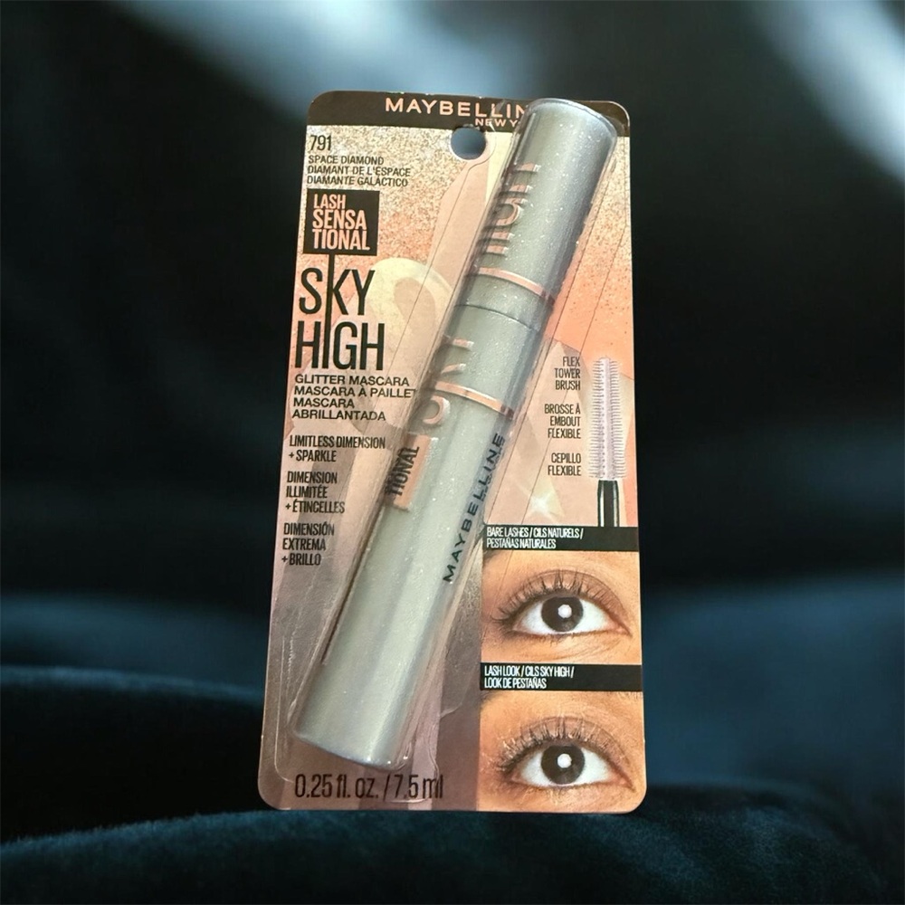 Maybelline Sky High Glitter Mascara - Black
